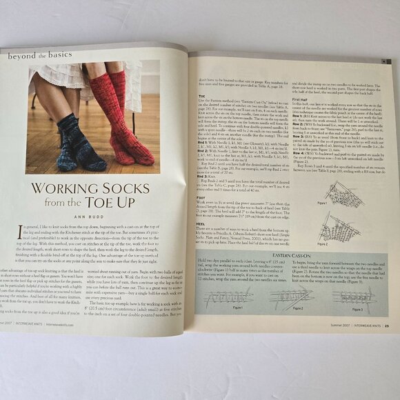 Interweave Knits Summer 2007 Magazine Featuring Knitting Patterns For Women & Ch - Picture 8 of 16